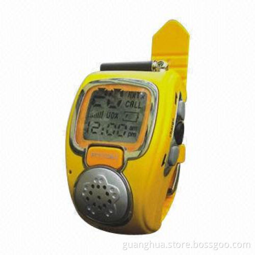 Walkie Talkie Watch with Backlight LCD Screen, Up to 2 Miles Communication Range